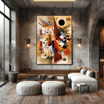 Magnolia Botanical Still Life Modernist Art