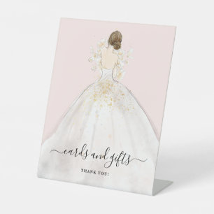 Magnolia Bride Cards and Gifts Bridal Shower Pedes Pedestal Sign