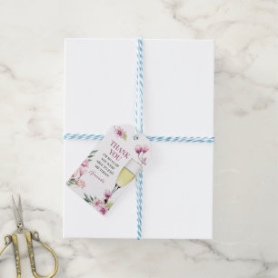 Magnolia Brunch and Bubbly Thank You Gift Tags