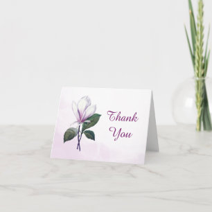 Magnolia Carte de remerciements