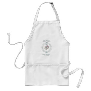 Magnolia Country Apron