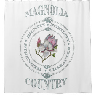 Magnolia Country Shower Curtain