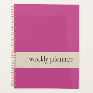 Magnolia couverture Weekly Planner