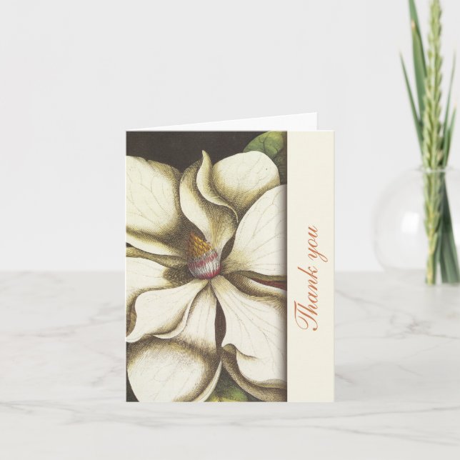 Magnolia Floral Merci Notes (Devant)