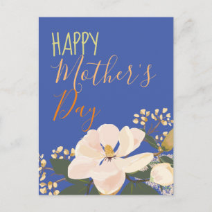 Magnolia Flower/ Mother's Day Postcard