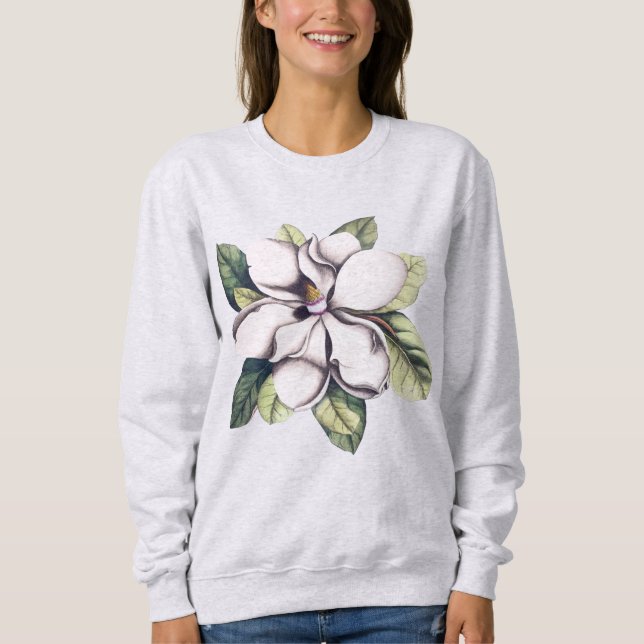 Magnolia Flower Sweatshirt (Front)