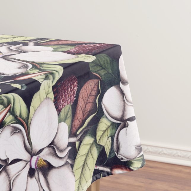 Magnolia Flowers Pattern  Tablecloth (In Situ)
