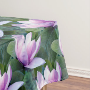 Magnolia Flowers Pattern  Tablecloth
