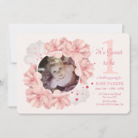 Magnolia Frame Photo Invitation