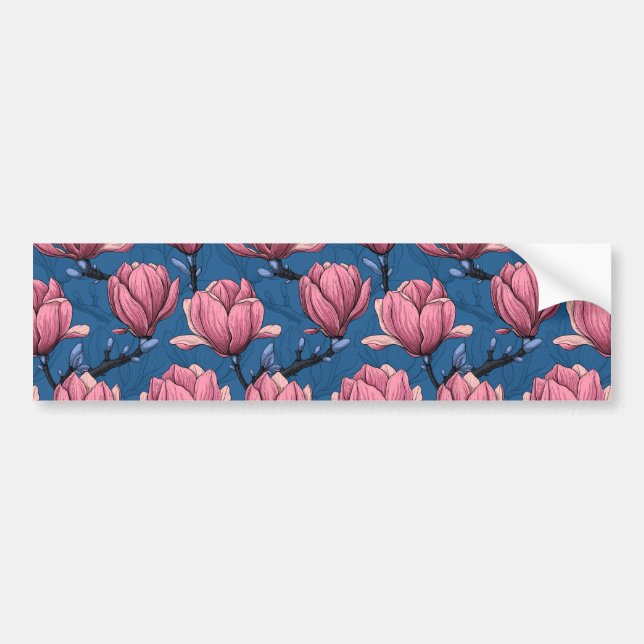 Magnolia garden bumper sticker (Front)