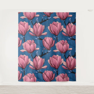 Magnolia garden tapestry