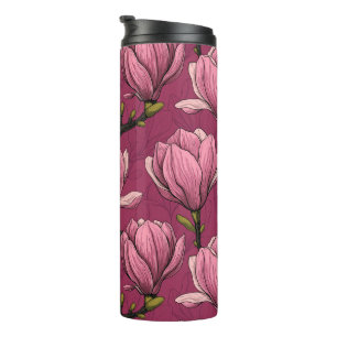 Magnolia garden thermal tumbler