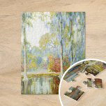 Magnolia Gardens | Alfred Hutty Jigsaw Puzzle<br><div class="desc">Magnolia Gardens (1920) by American artist Alfred Hutty. Original artwork is oil on canvas depicting a colourful abstract landscape with flowers and trees. 

Use the design tools to add custom text or personalize the image.</div>