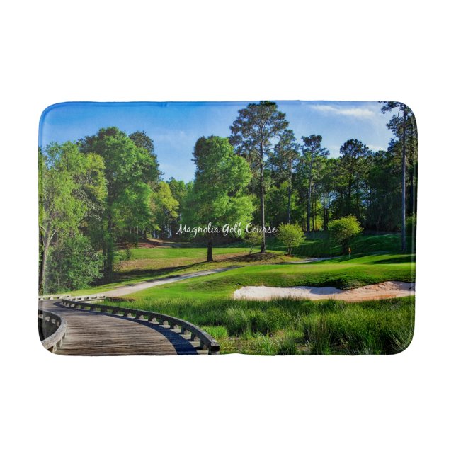 Magnolia Golf Course, Mobile, Alabama Bath Mat (Front)