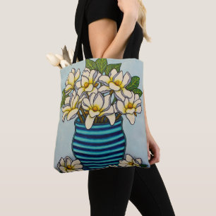 Magnolia Grandiflora Tote Bag by Lisa Lorenz