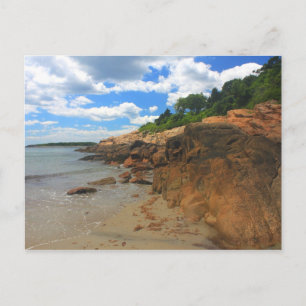 Magnolia Grey Beach Manchester by the Sea Postcard