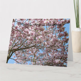 Magnolia in April Card