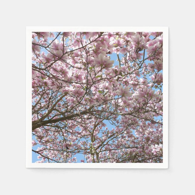Magnolia in April Napkin (Front)