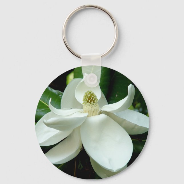 Magnolia Keychain (Front)