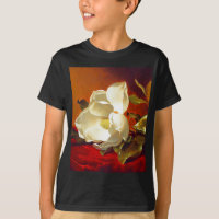 Magnolia on Red Velvet Martin Johnson Heade