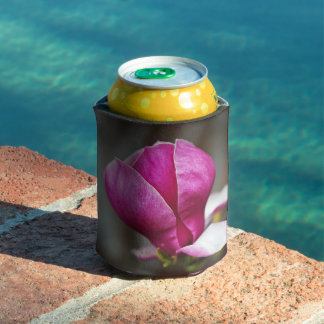 Magnolia Pink Full Bloom Can Cooler