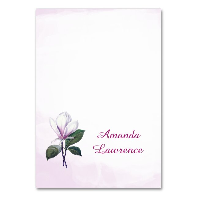 Magnolia Place Cards (Front)