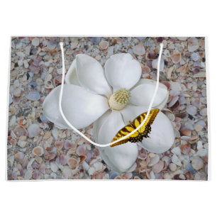 Magnolia Print, Value Poster Paper (Semi-Gloss) Large Gift Bag