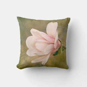Magnolia Queen Throw Pillow