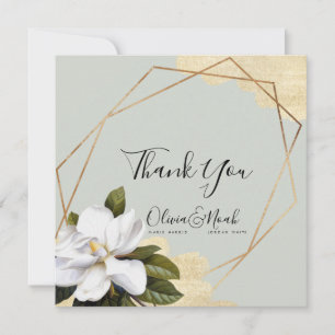Magnolia Sage Wedding Thank You