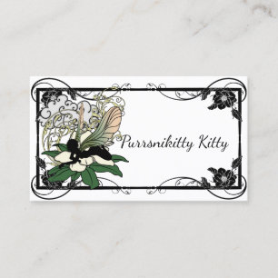 Magnolia Shadow Fairy Business Card