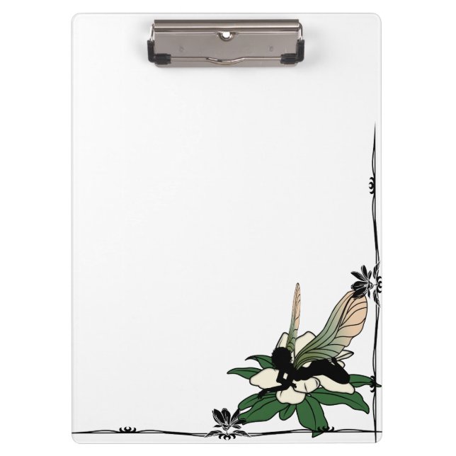 Magnolia Shadow Fairy Clipboard (Front)