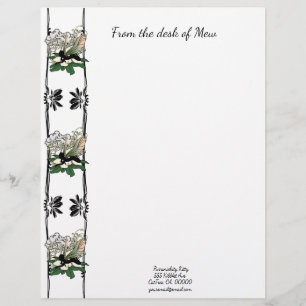 Magnolia Shadow Fairy Letterhead