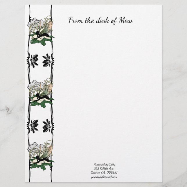 Magnolia Shadow Fairy Letterhead (Front)