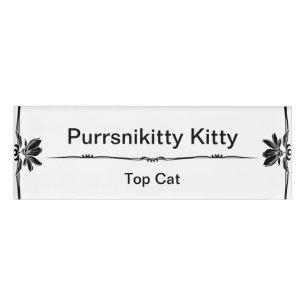 Magnolia Shadow Fairy Name Tag