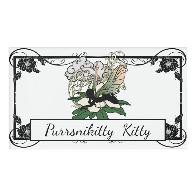 Magnolia Shadow Fairy Name Tag (Front)