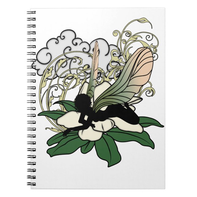 Magnolia Shadow Fairy Notebook (Front)