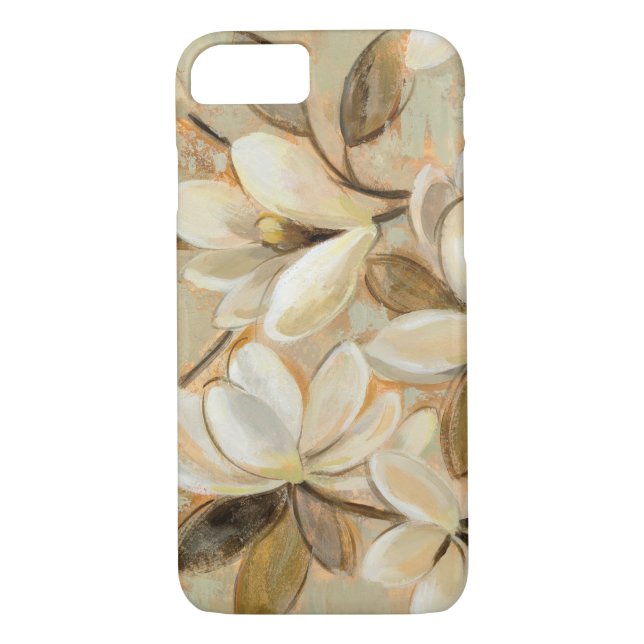 Magnolia Simplicity Cream Case-Mate iPhone Case (Back)