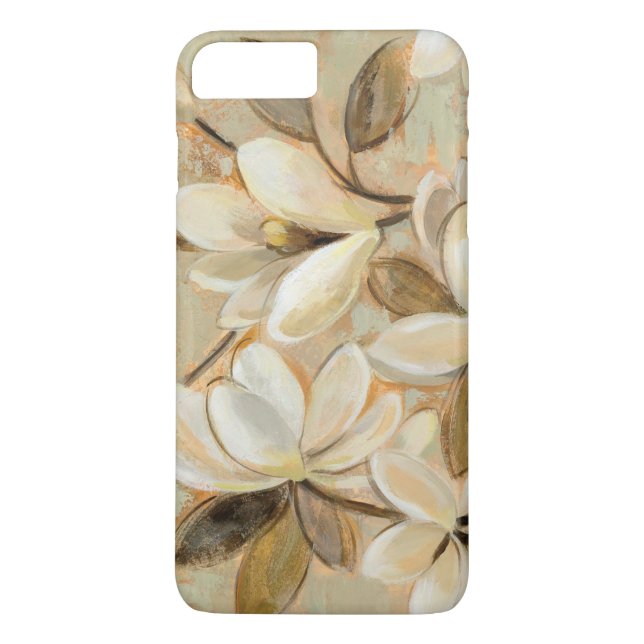 Magnolia Simplicity Cream Case-Mate iPhone Case (Back)