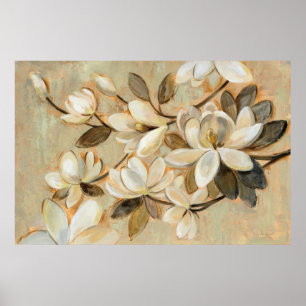 Magnolia Simplicity Cream Poster