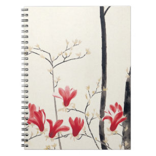 Magnolia Tree by Kobayashi Kokei, Vintage Nature Notebook