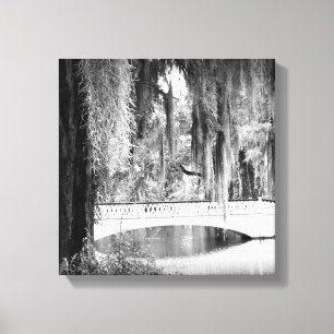 Magnolia's Bridge Canvas Print