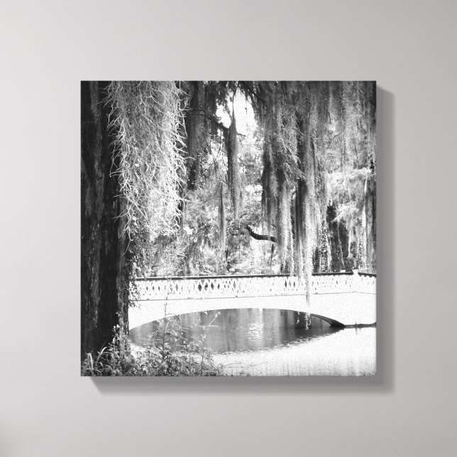 Magnolia's Bridge Canvas Print (Front)
