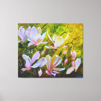 Magnolias Canvas Print