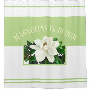 Magnolias in Bloom Shower Curtain