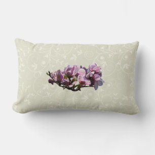 Magnolias Lumbar Pillow