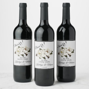 Magnolias  wine label