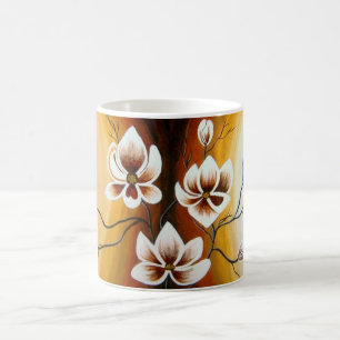 Magnolien, Acryl - Coffee Mug
