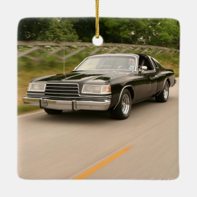 Magnum GT Gift Shop Ceramic Ornament (Back)