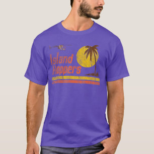 Magnum Island Retro Hoppers Sunset in PI retro T-Shirt