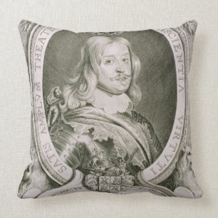 Magnus Gabriel (1622-86) Count de la Gardie, from Throw Pillow